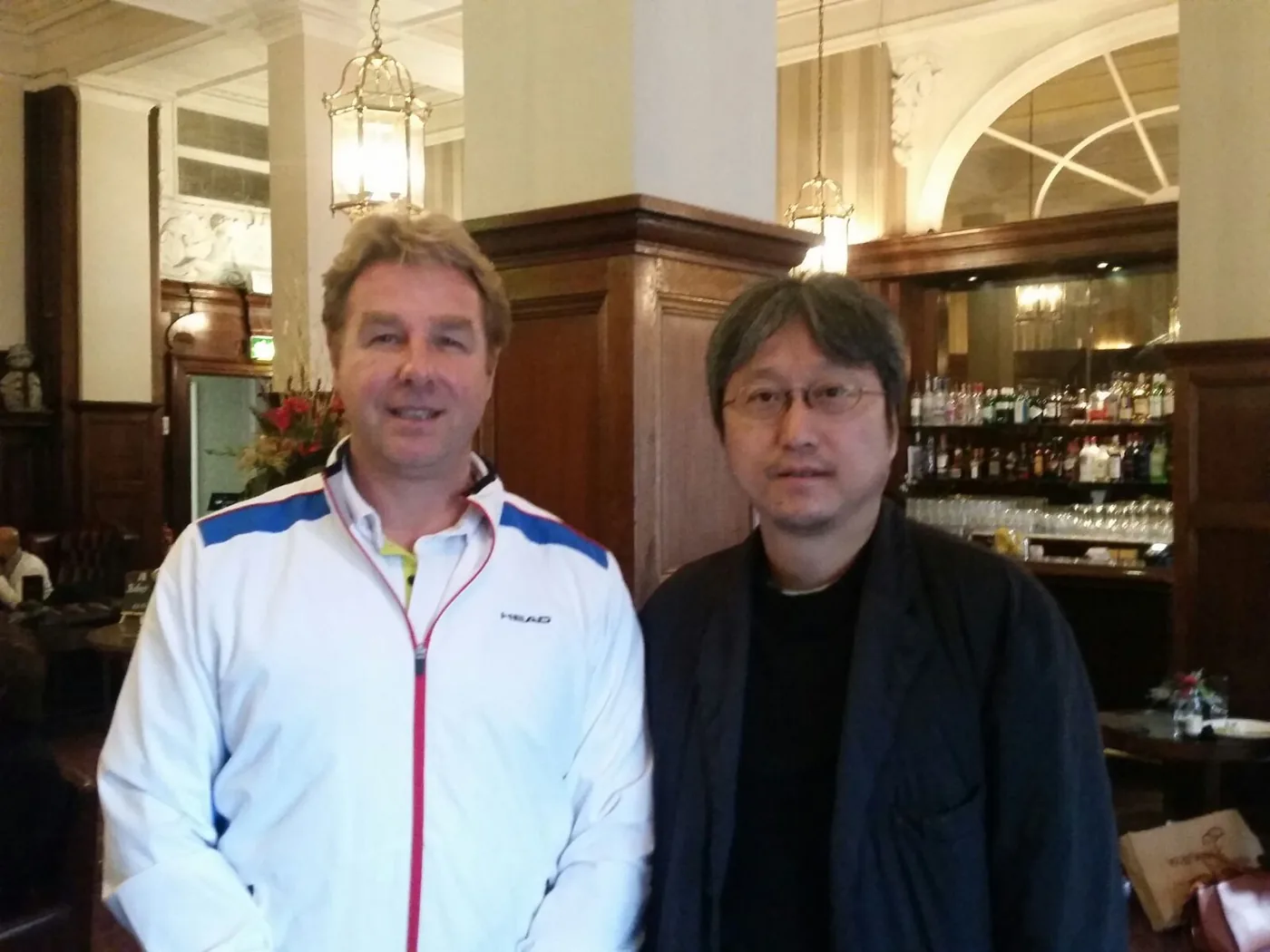 Fabrice Mary and architect Endo Shuhei